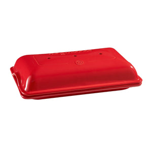 Emile Henry USA Baguette Baker Baguette Baker Bakeware Emile Henry = Burgundy