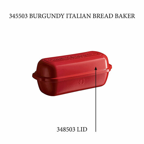 Italian Bread Loaf Baker - Replacement Lid