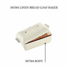 Emile Henry USA Bread Loaf Baker - Replacement Body Bread Loaf Baker - Replacement Body Replacement Parts Emile Henry = Linen  Product Image 2