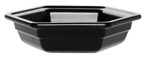 Emile Henry USA Gastron Hexagonal Baking Dish Gastron Hexagonal Dish Discontinued Emile Henry = Black