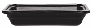 Emile Henry USA Gastron Rectangular Baking Dish Gastron Rectangular Recton Pan Professional Emile Henry 7x12 in - GN 1/3, 65mm/2.5 in = Black 