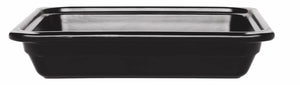 Emile Henry USA Gastron Rectangular Baking Dish Gastron Rectangular Recton Pan Professional Emile Henry 10x12 in - GN 1/2, 65mm/2.5 in = Black 