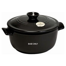 Emile Henry USA Dutch Oven - Replacement Base Dutch Oven - Replacement Base Replacement Parts Emile Henry 2.6 qt. = Charcoal  Product Image 2