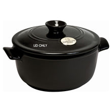 Emile Henry USA Dutch Oven - Replacement Lid Dutch Oven - Replacement Lid Replacement Parts Emile Henry USA 2.6 qt. = Charcoal  Product Image 1