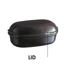 Emile Henry USA Artisan Bread Baker - Replacement Lid Artisan Bread Baker - Replacement Lid Replacement Parts Emile Henry = Charcoal  Product Image 2