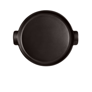 Emile Henry USA Deep Dish Pizza Pan Deep Dish Pizza Pan On The Barbeque Emile Henry =Charcoal