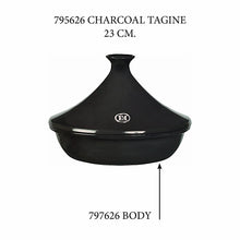 Emile Henry USA Tagine - Replacement Body Tagine - Replacement Body Replacement Parts Emile Henry 2.1 Qt = Charcoal  Product Image 2