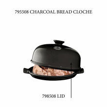 Emile Henry USA Bread Cloche - Replacement Lid Bread Cloche - Replacement Lid Replacement Parts Emile Henry = Charcoal  Product Image 3