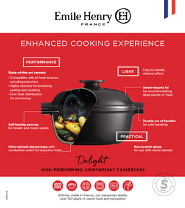 Emile Henry USA Delight Oval Dutch Oven Delight Oval Dutch Oven Cookware Emile Henry 