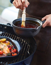 Emile Henry USA BBQ Sauce/Fondue Pot (EH Online Exclusive) Sauce/Fondue Pot (EH Online Exclusive) On The Barbeque Emile Henry USA = Black Product Image 3