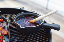 Emile Henry USA BBQ Sauce/Fondue Pot (EH Online Exclusive) Sauce/Fondue Pot (EH Online Exclusive) On The Barbeque Emile Henry USA = Black Product Image 4