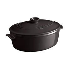 Emile Henry USA Oval Dutch Oven Oval Dutch Oven Cookware Emile Henry 6.3 quart  = Charcoal  Product Image 3